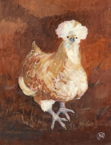 CH004 - chicken art print by Mark Huskinson