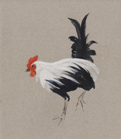 CH014 - chicken art print by Mark Huskinson